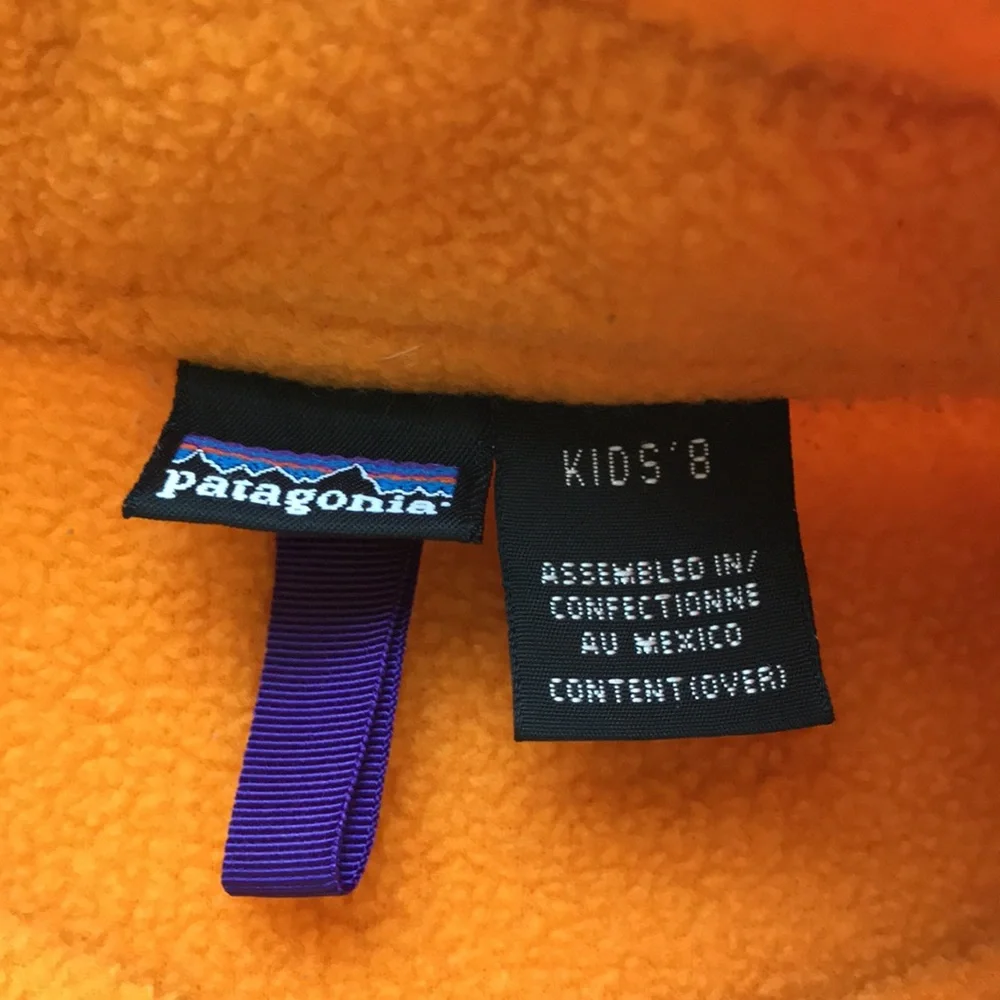 Patagonia Fleece Pullover (kids' size 8)